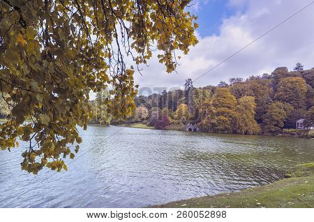 Autumn In The Park, Vibrant Colour, Beautiful Wiev.
