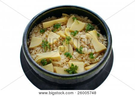 Takenoko Gohan, riso con Bamboo Shoot