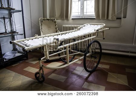 Old Hospital Gurney