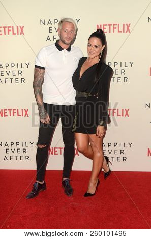 LOS ANGELES - SEP 20:  Sy Rhys Kaye, Camille Guaty at the 