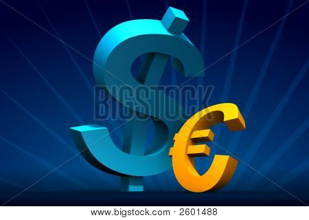 Major Dollar mindre Euro