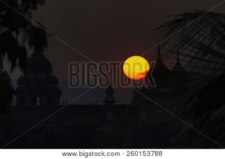 Sunset, Near The New Palace, Kolhapur Maharashtra India