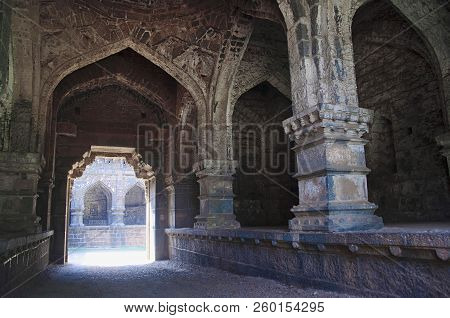 Partial View Of Fort Panhala, Kolhapur, Maharashtra India