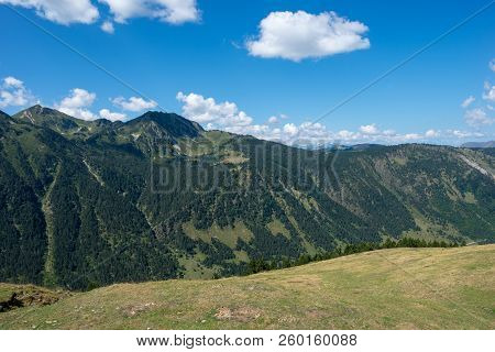 Mountains In The Bonaigua In The Valley Of Aran, Pyrenees