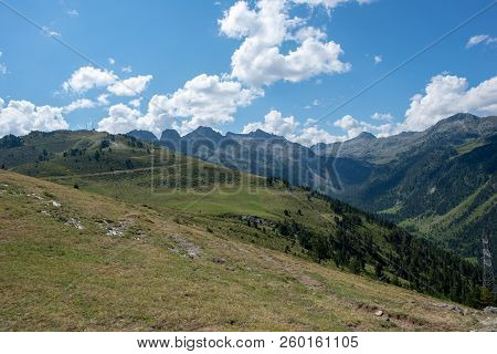Mountains In The Bonaigua In The Valley Of Aran, Pyrenees