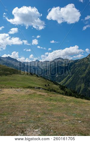 Mountains In The Bonaigua In The Valley Of Aran, Pyrenees