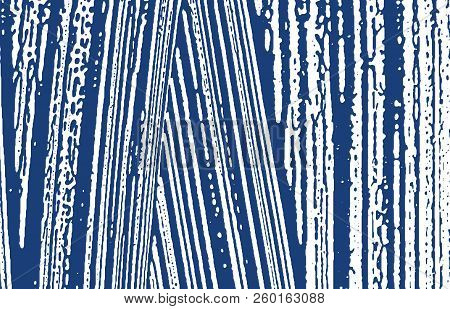 Grunge Texture. Distress Indigo Rough Trace. Eminent Background. Noise Dirty Grunge Texture. Impress