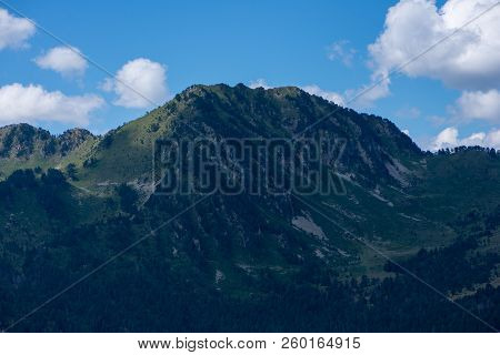 Mountains In The Bonaigua In The Valley Of Aran, Pyrenees