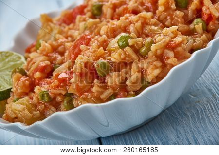 Thakkali Sadam - Spicy Tomato Rice,  South Indian Style