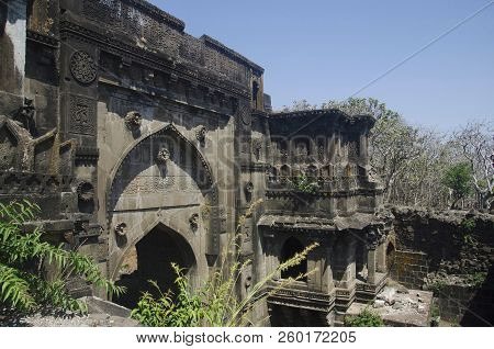 The Shahnur Or Mahakali Gate, Narnala Fort, Near Akola, Maharashtra, India