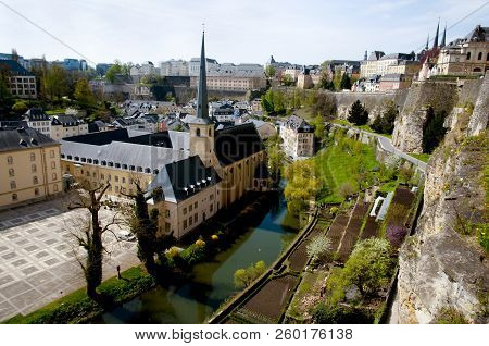 Old Neumunster Abbey - Luxembourg Capital City
