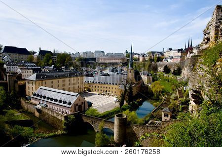 Old Neumunster Abbey - Luxembourg Capital City