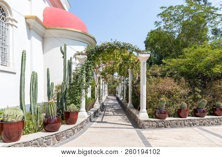 Alley Near Greek Orthodox Monastery Of The Twelve Apostles In Capernaum (cafarnaum) Located On The C
