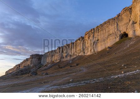 Sunset In Crimea. Belaya Skala, Aq-qaya, White Rock