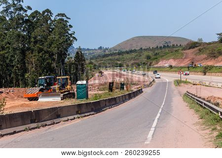 Highway Road Lanes Expansion Construction