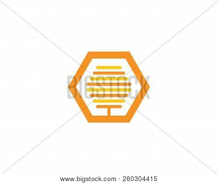 Honey Bee Logo Template