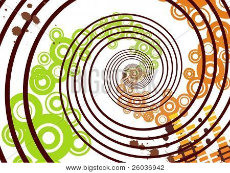 Гранж абстрактный фон. Векторные иллюстрации