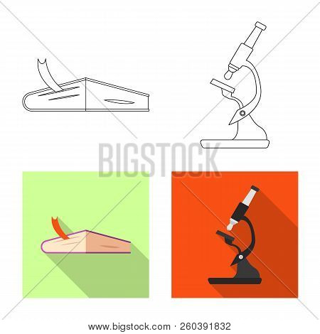 Vector Design Of Education And Learning Logo. Set Of Education And School Stock Symbol For Web.