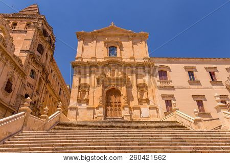 Noto, Italy - San Francesco D'assisi Church