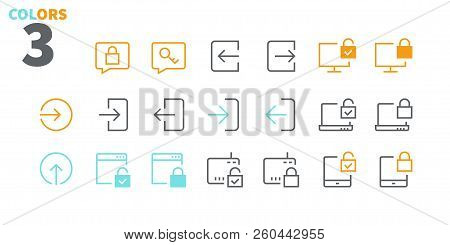 Login Ui Pixel Perfect Well-crafted Vector Thin Line Icons 48x48 Ready For 24x24 Grid For Web Graphi