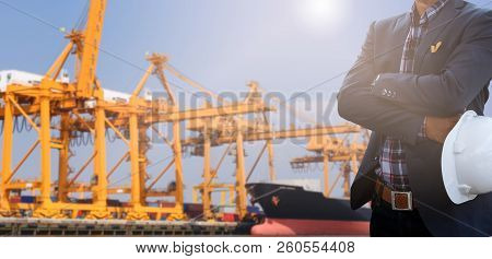 Water Transportation And Cargo Ship And Pilotage.