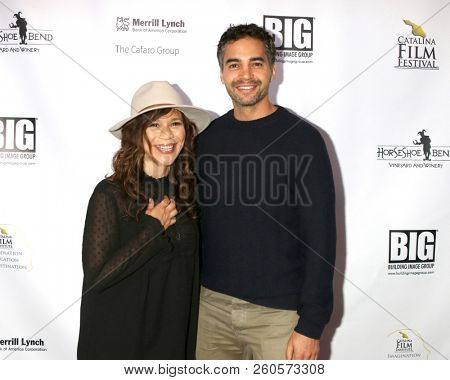 LOS ANGELES - SEP 26:  Rosie Perez, Ramon Rodriguez at the Catalina Film Festival - Opening Night at the Art Theater on September 26, 2018 in Long Beach, CA