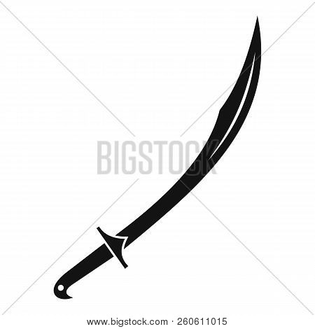 Cutlass Icon. Simple Illustration Of Cutlass Icon For Web