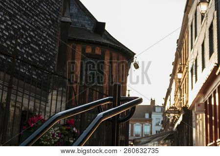Honfleur, France - 2018.
Scenic View Of The Honfleur City In Normandy, France.