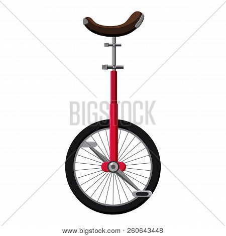 Monocycle Icon. Cartoon Illustration Of Monocycle Icon For Web