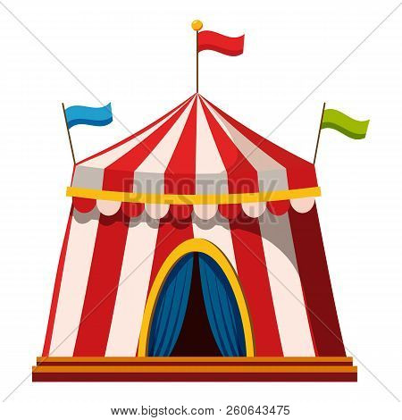 Shapito Circus Icon. Cartoon Illustration Of Shapito Circus Icon For Web