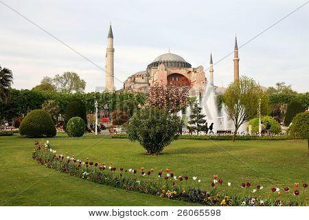 Hagia Sophia in Istanbul, Türkei.