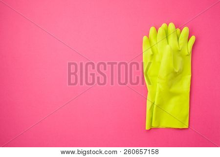 Detergents And Cleaning Accessories In Pastel Color. Cleaning Service, Small Business Idea, Spring C
