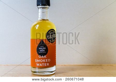 Illustrative Editorial Halen Mon Smoked Water