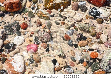 Pebblestone Hintergrund
