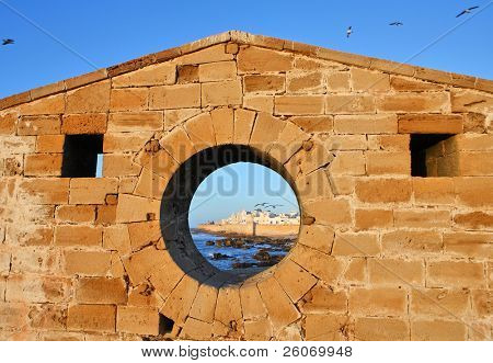 Essaouira, oude Portugese stad in Marokko