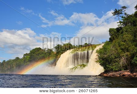 Wasserfall bei Canaima-Nationalpark, Venezuela