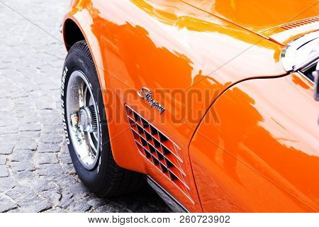 Retro Car And Motorbikes