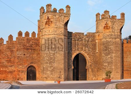 Chellah römischen Bauten in Marokko, Rabat
