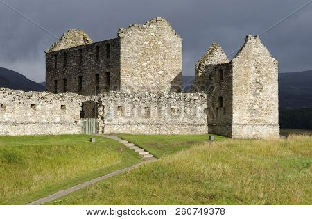 Ruthven Barracks, Kingussie, Strathspey, Scotland 
Build 1720 To Police The Highlands Against Jacobi