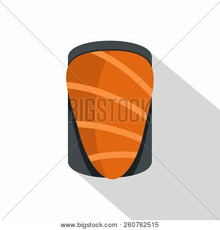 Salmon Icon. Flat Illustration Of Salmon Icon For Web