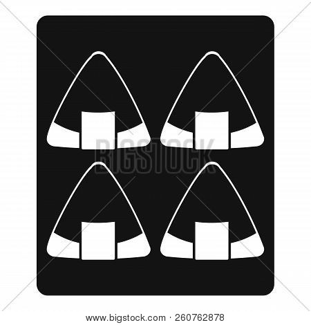Sushi Icon. Simple Illustration Of Sushi Icon For Web