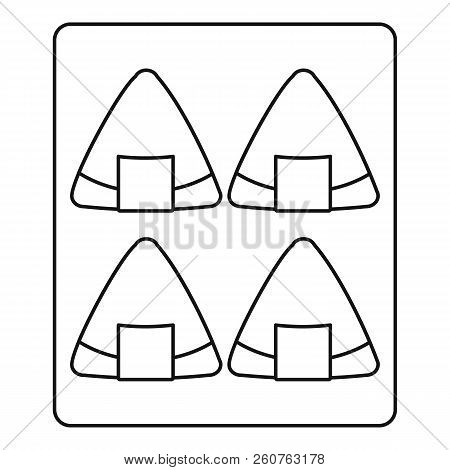 Sushi Icon. Outline Illustration Of Sushi Icon For Web