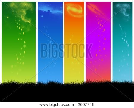 สีของพื้นที่