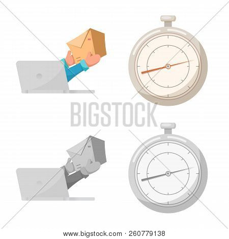 Vector Design Of Goods And Cargo Icon. Collection Of Goods And Warehouse Stock Vector Illustration.