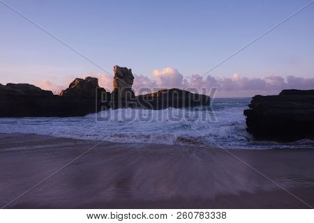 Amazing Klayar Rock Beach At Pacitan, East Java, Indonesia.