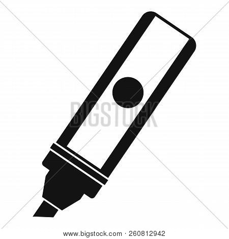 Permanent Marker Icon. Simple Illustration Of Permanent Marker Icon For Web