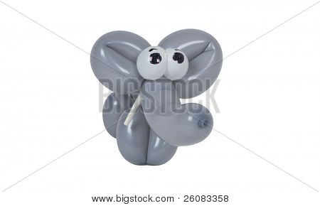 Ballon elefant fra forsiden
