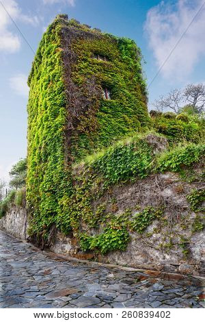 Ribadesella torre de la Atalaya tower in Asturias Spain