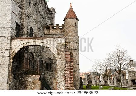 Gravensteen Castle - Ghent City - Belgium