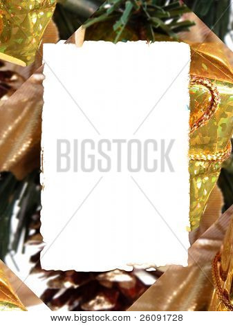 Weihnachten Geschenk-Frame mit